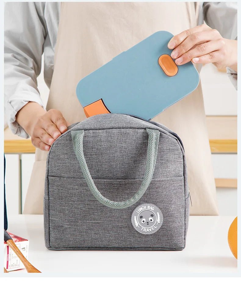 Insulated Lunch Bag Insulation Bento Pack Aluminum Foil Rice Bag Meal Pack Ice Pack Student Bento Lunch Handbag Insulation - Cozy & Co. Market