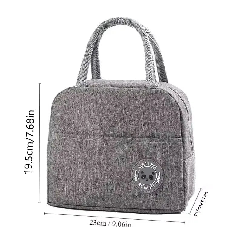 Insulated Lunch Bag Insulation Bento Pack Aluminum Foil Rice Bag Meal Pack Ice Pack Student Bento Lunch Handbag Insulation - Cozy & Co. Market