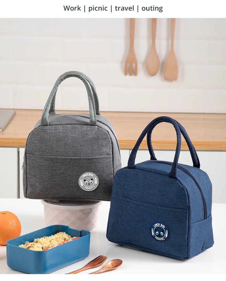 Insulated Lunch Bag Insulation Bento Pack Aluminum Foil Rice Bag Meal Pack Ice Pack Student Bento Lunch Handbag Insulation - Cozy & Co. Market