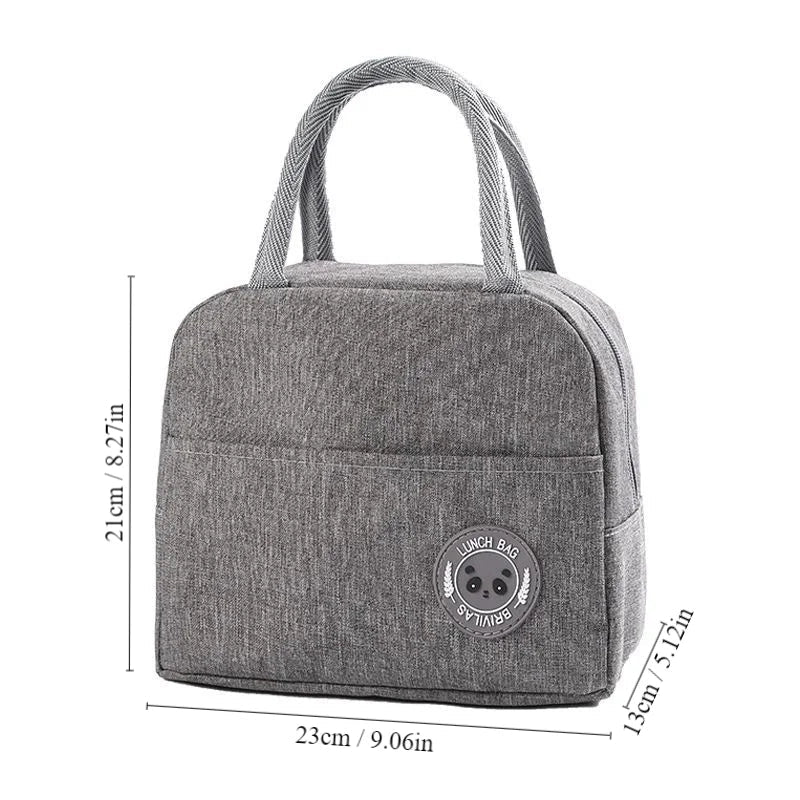 Insulated Lunch Bag Insulation Bento Pack Aluminum Foil Rice Bag Meal Pack Ice Pack Student Bento Lunch Handbag Insulation - Cozy & Co. Market