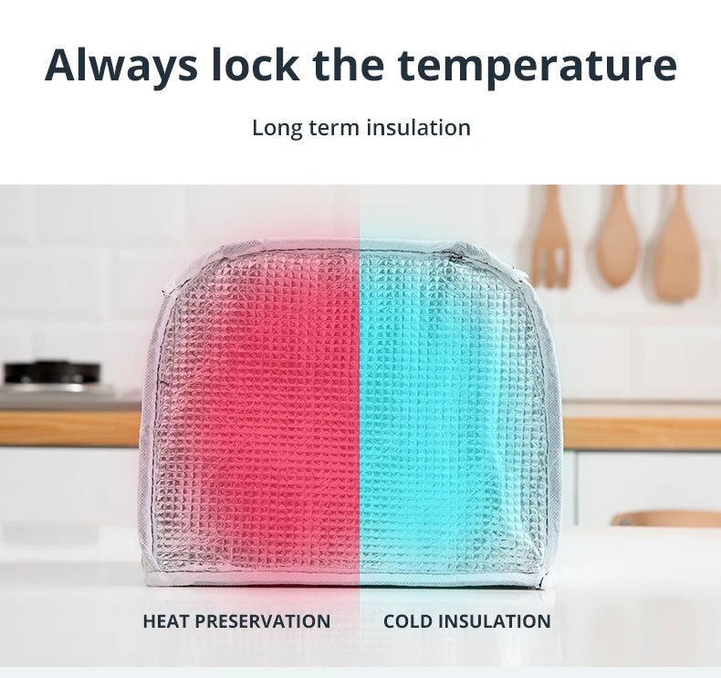 Insulated Lunch Bag Insulation Bento Pack Aluminum Foil Rice Bag Meal Pack Ice Pack Student Bento Lunch Handbag Insulation - Cozy & Co. Market