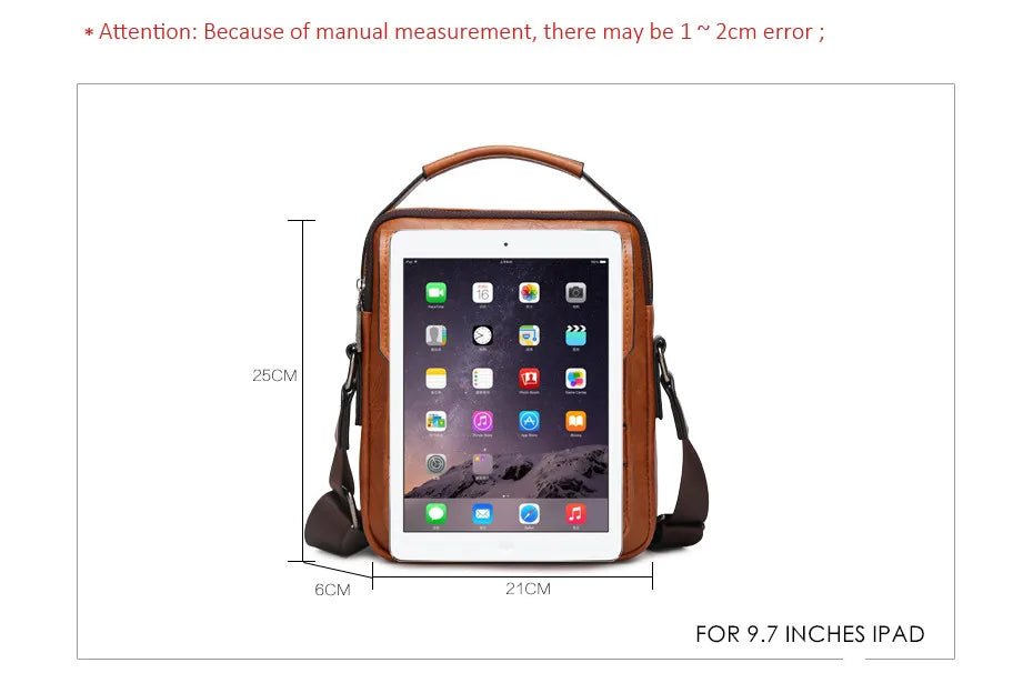 JEEP BULUO Multi-function Business Handbags Men New Man's Shoulder Bag Large Capacity Leather Messenger Bag Crossbody Big Brand - Cozy & Co. Market
