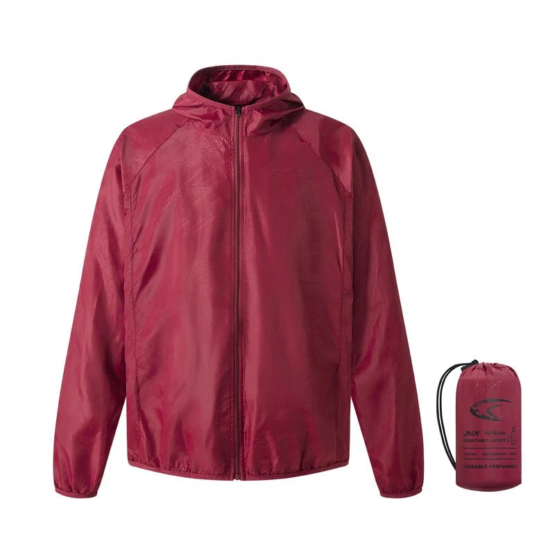 JNLN Camping Rain Jacket Men Women Waterproof Sun Protection Clothing Fishing Hunting Clothes Quick Dry Windbreaker With Pocket - Cozy & Co. Market
