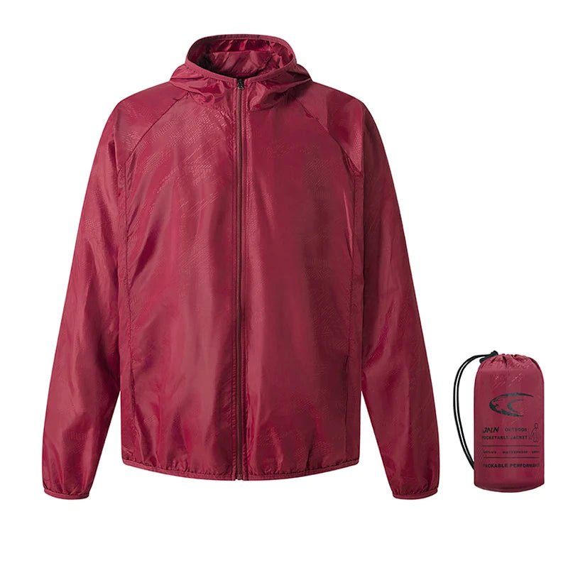 JNLN Camping Rain Jacket Men Women Waterproof Sun Protection Clothing Fishing Hunting Clothes Quick Dry Windbreaker With Pocket - Cozy & Co. Market