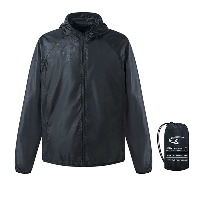JNLN Camping Rain Jacket Men Women Waterproof Sun Protection Clothing Fishing Hunting Clothes Quick Dry Windbreaker With Pocket - Cozy & Co. Market