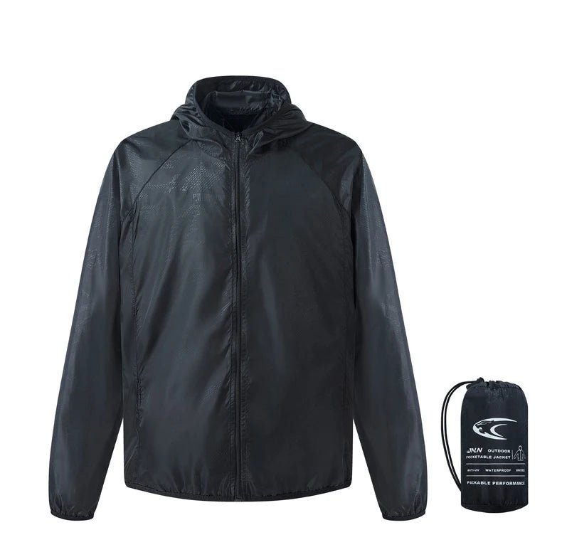 JNLN Camping Rain Jacket Men Women Waterproof Sun Protection Clothing Fishing Hunting Clothes Quick Dry Windbreaker With Pocket - Cozy & Co. Market