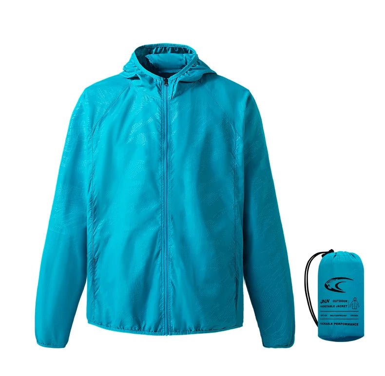 JNLN Camping Rain Jacket Men Women Waterproof Sun Protection Clothing Fishing Hunting Clothes Quick Dry Windbreaker With Pocket - Cozy & Co. Market