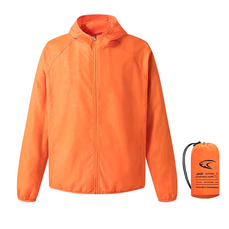 JNLN Camping Rain Jacket Men Women Waterproof Sun Protection Clothing Fishing Hunting Clothes Quick Dry Windbreaker With Pocket - Cozy & Co. Market