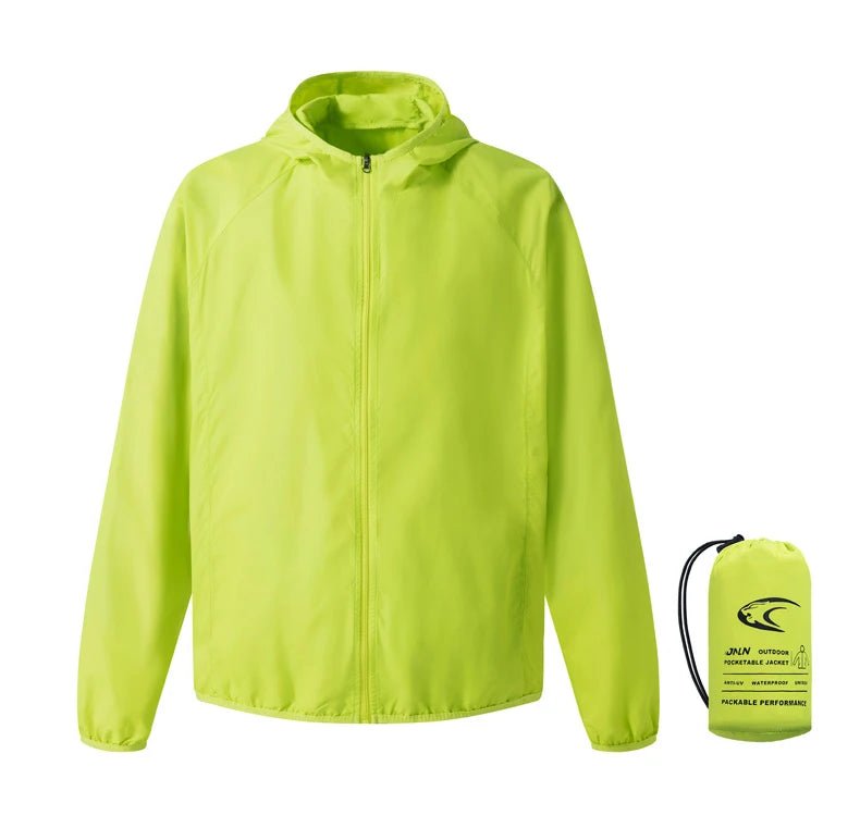 JNLN Camping Rain Jacket Men Women Waterproof Sun Protection Clothing Fishing Hunting Clothes Quick Dry Windbreaker With Pocket - Cozy & Co. Market