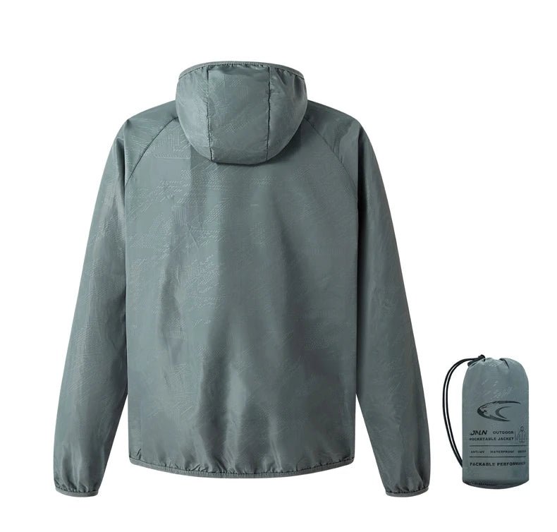 JNLN Camping Rain Jacket Men Women Waterproof Sun Protection Clothing Fishing Hunting Clothes Quick Dry Windbreaker With Pocket - Cozy & Co. Market