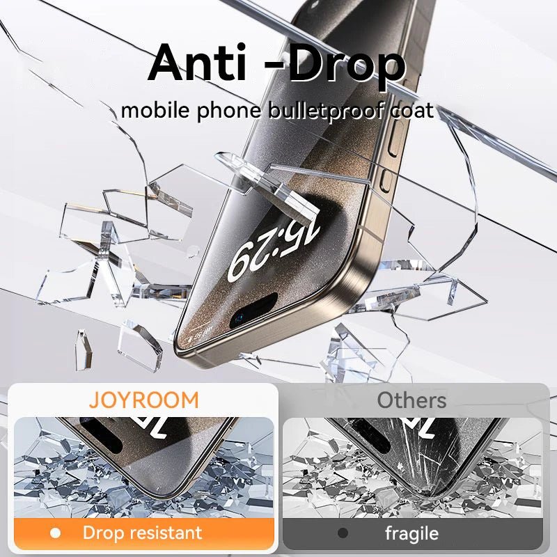 Joyroom 3/2/1PCS HD Glass For iPhone 17 16 15 Pro Max Screen Protector Full Screen Tempered Glass Protection For iPhone 17 16 15 - Cozy & Co. Market