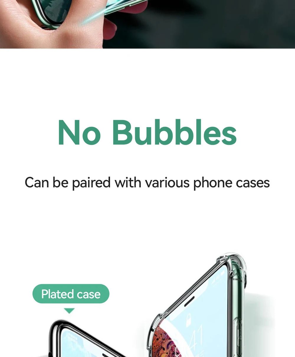 Joyroom 3/2/1PCS HD Glass For iPhone 17 16 15 Pro Max Screen Protector Full Screen Tempered Glass Protection For iPhone 17 16 15 - Cozy & Co. Market