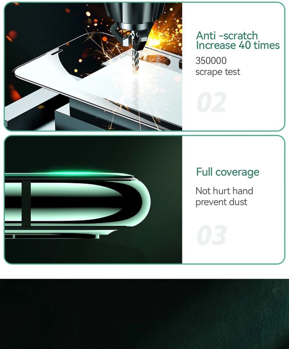Joyroom 3/2/1PCS HD Glass For iPhone 17 16 15 Pro Max Screen Protector Full Screen Tempered Glass Protection For iPhone 17 16 15 - Cozy & Co. Market