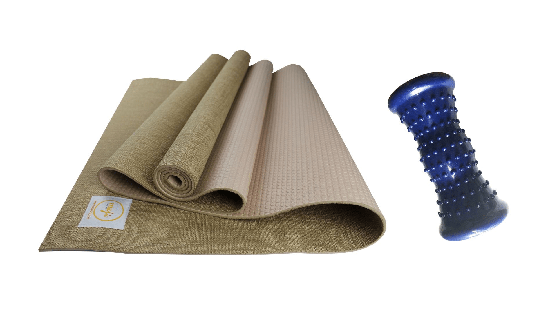 Jute Premium ECO Fitness, pilates, Yoga Mat + Foot Massager - 7.5 X 17.5 cm - Cozy & Co. Market