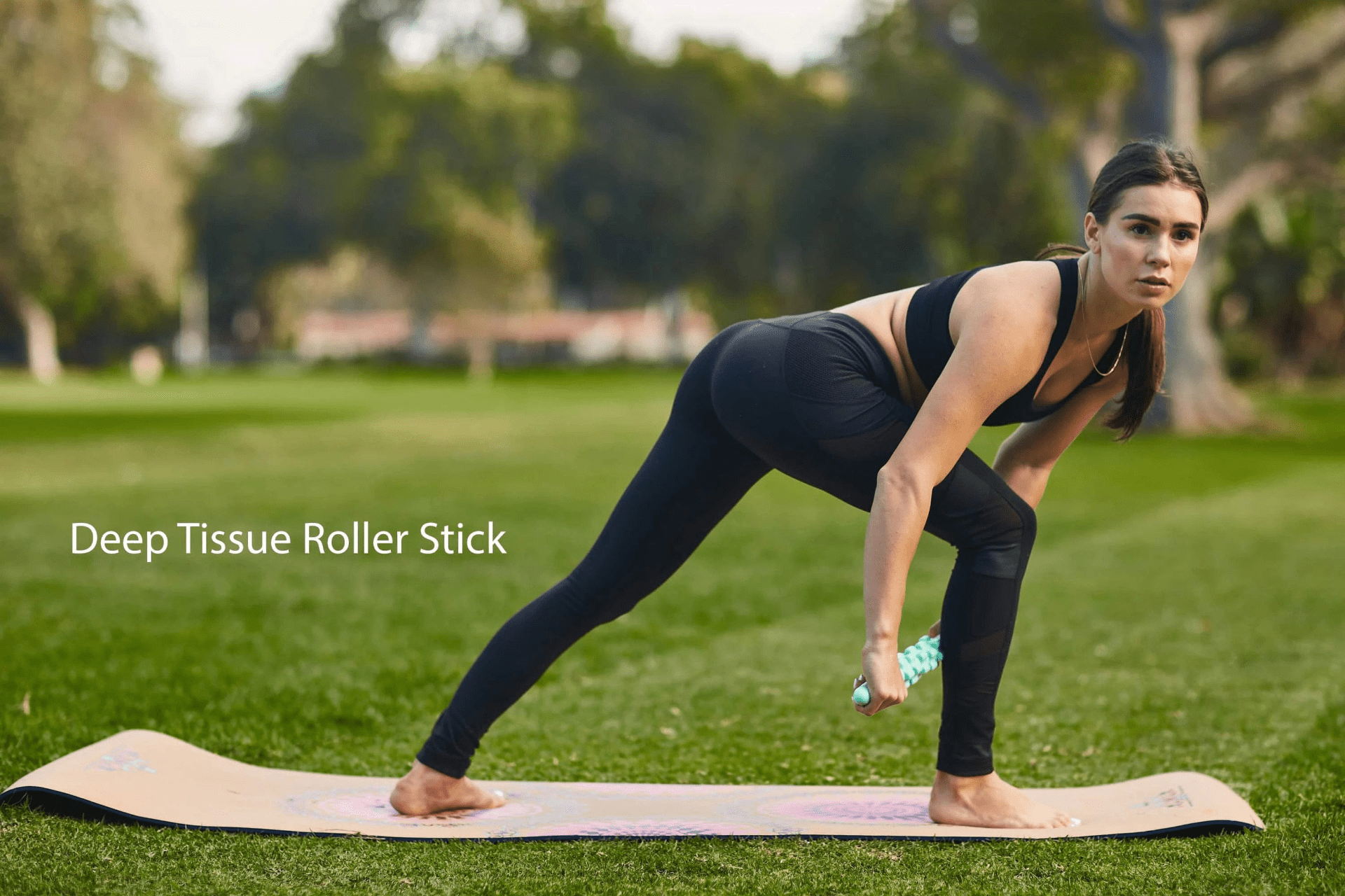 Jute Premium ECO Fitness, pilates, Yoga Mat + Muscle Recovery & 3 Pack Resistance Band Bundle - Cozy & Co. Market