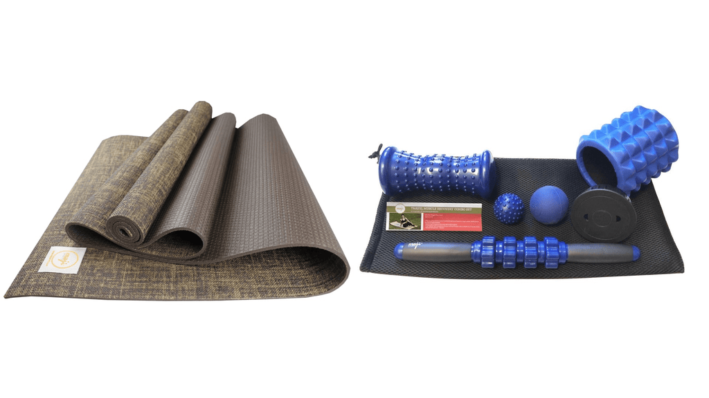 Jute Premium ECO Fitness, pilates, Yoga Mat + Muscle recovery Bundle - Cozy & Co. Market