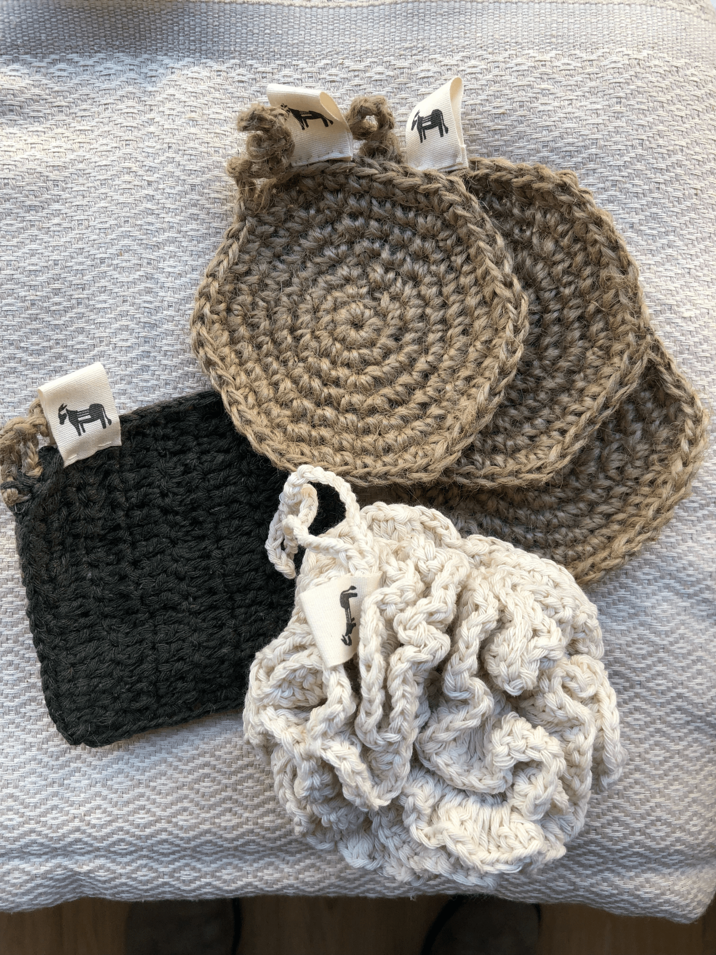 Jute Sponge 'Flat Earth' - Cozy & Co. Market