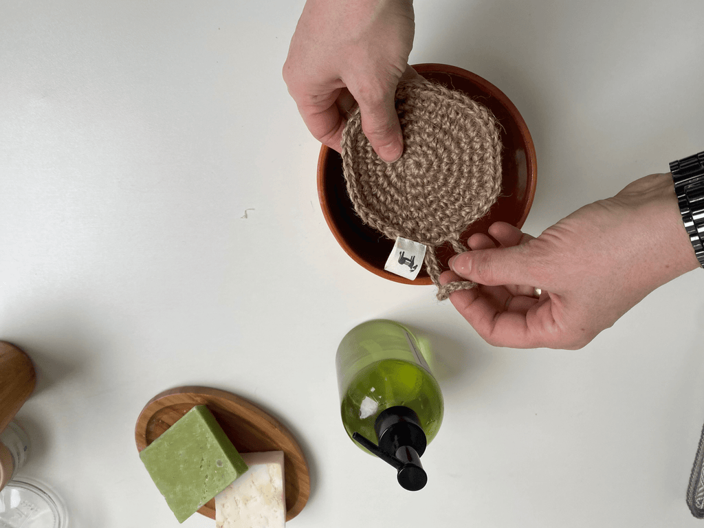 Jute Sponge 'Flat Earth' - Cozy & Co. Market
