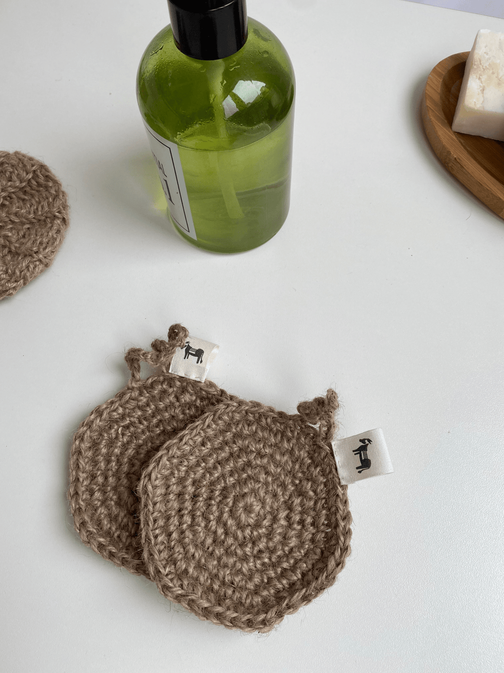 Jute Sponge 'Flat Earth' - Cozy & Co. Market