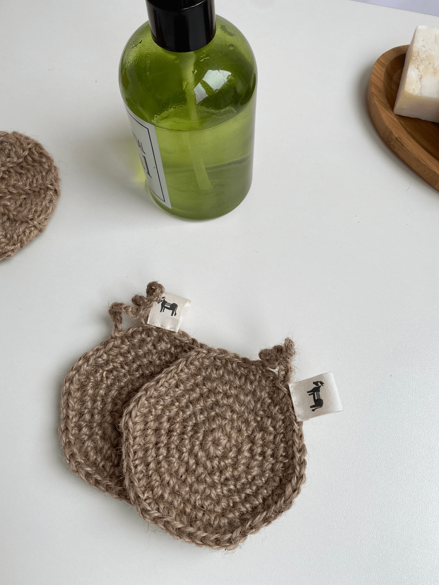 Jute Sponge 'Flat Earth' - Cozy & Co. Market