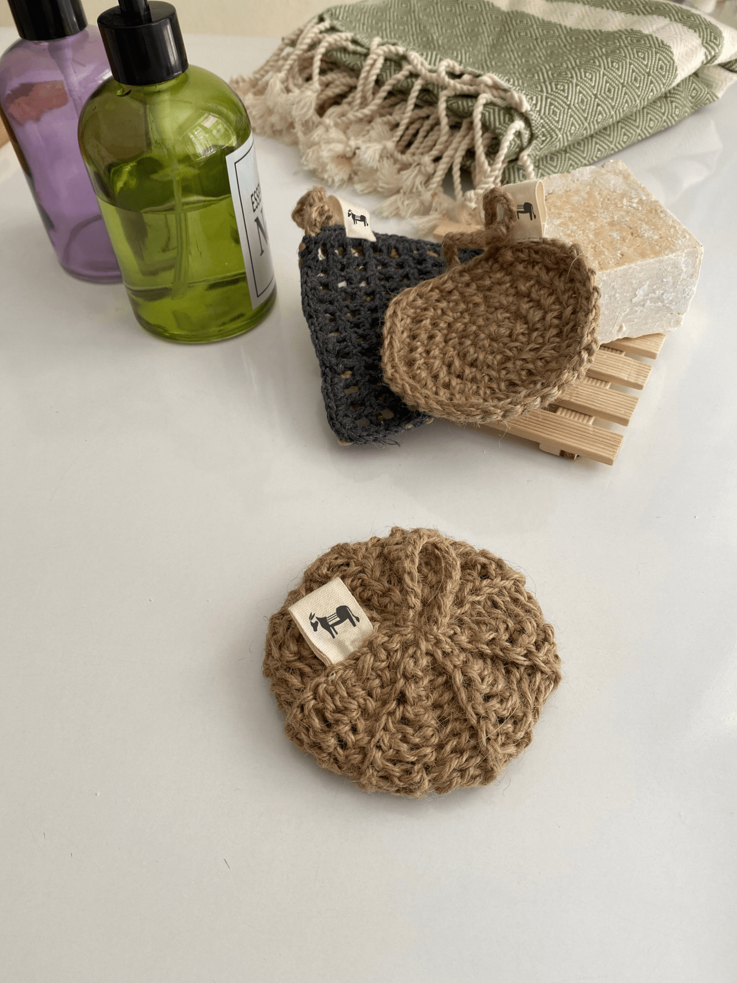 Jute Sponge "Round Earth" - Cozy & Co. Market