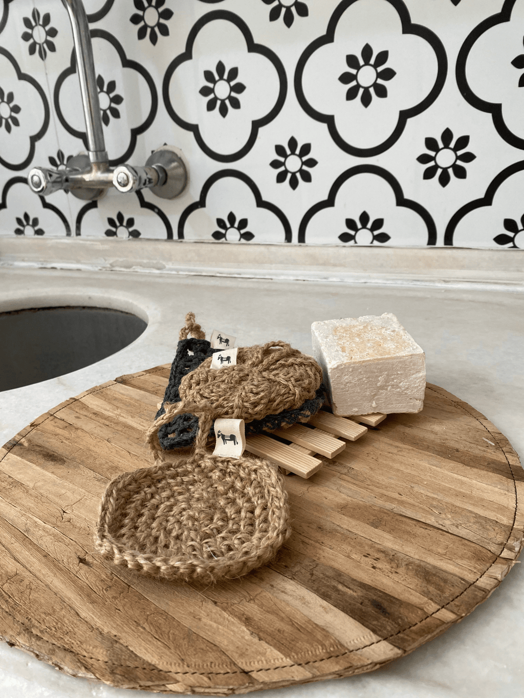 Jute Sponge "Round Earth" - Cozy & Co. Market