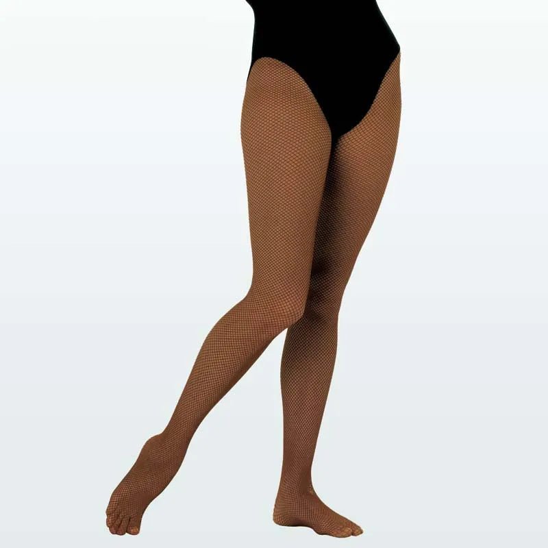 JW Basics Fishnet Seamless Thin Knitted Tight Latin Dance Pantyhose Stockings Socks Open Toe Toeless Tights - Cozy & Co. Market