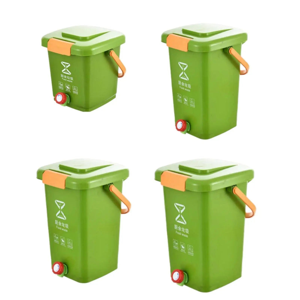 Kitchen Waste Compost Bucket Easy to Clean Modern Composting Recycle Bucket Trash Can for Pantry Home Countertop Kitchen - Cozy & Co. Market