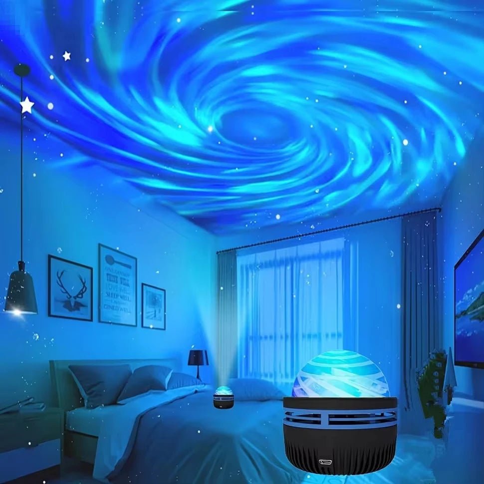 LED Galaxy Projector Light Colorful Galaxy Sky Projector Bedroom Night Light Kids Room Decoration Christmas Party Decoration - Cozy & Co. Market