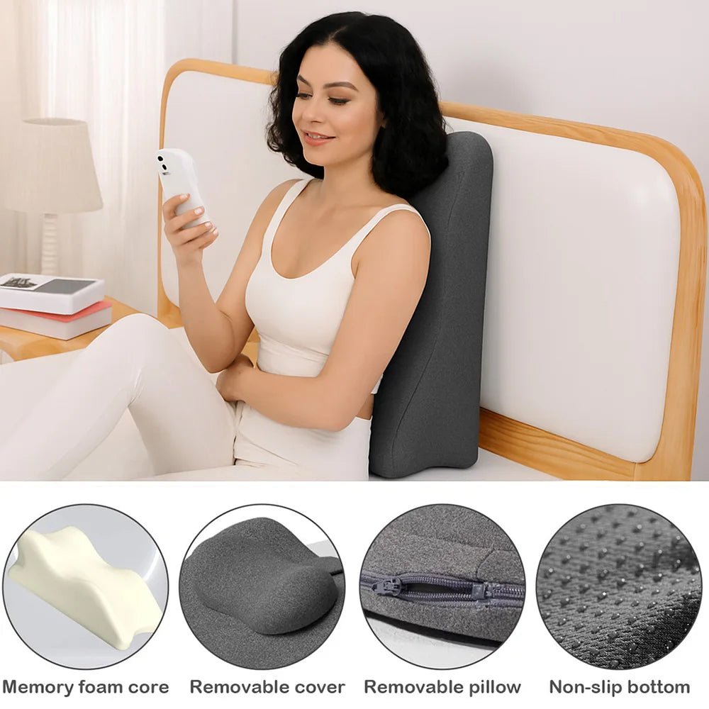 Lie On The Bed Sleeping Pillow Wedge Pillow for Acid Reflux ,Couple's Lying Pillow Prone Position Ergonomic Pillow for Reading - Cozy & Co. Market