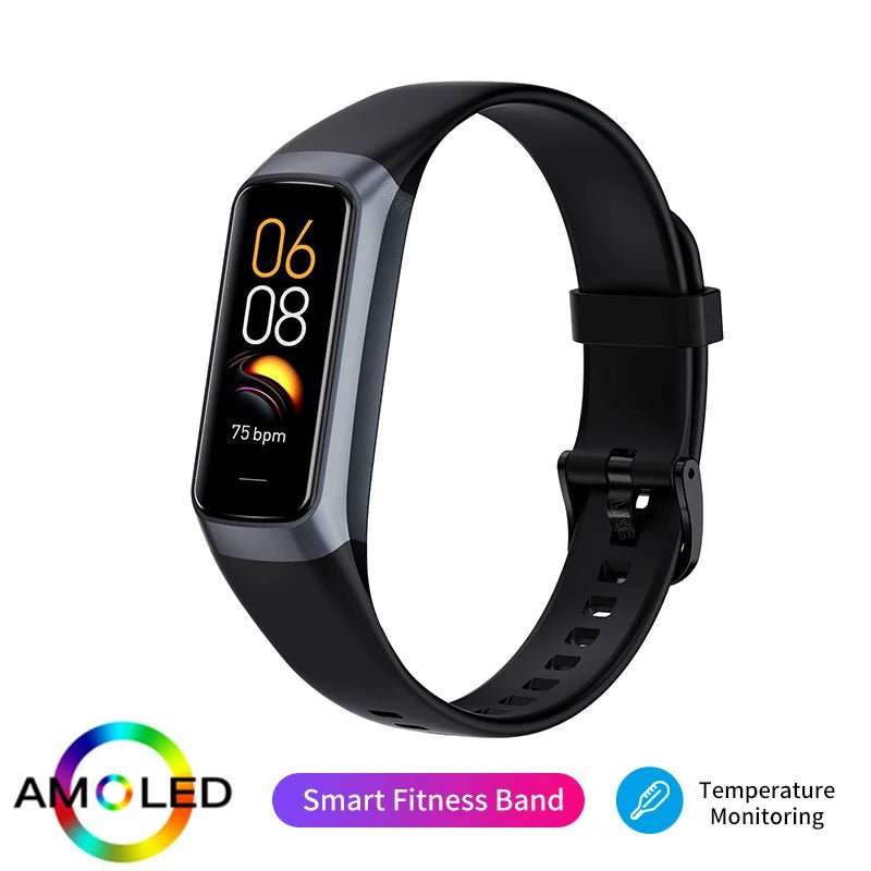LIGE Amoled Smart Watch Men 2025 Smart Band Women Heart Rate Blood Smartwartch Waterproof Smart Bracelet Sport Fitness Tracker - Cozy & Co. Market