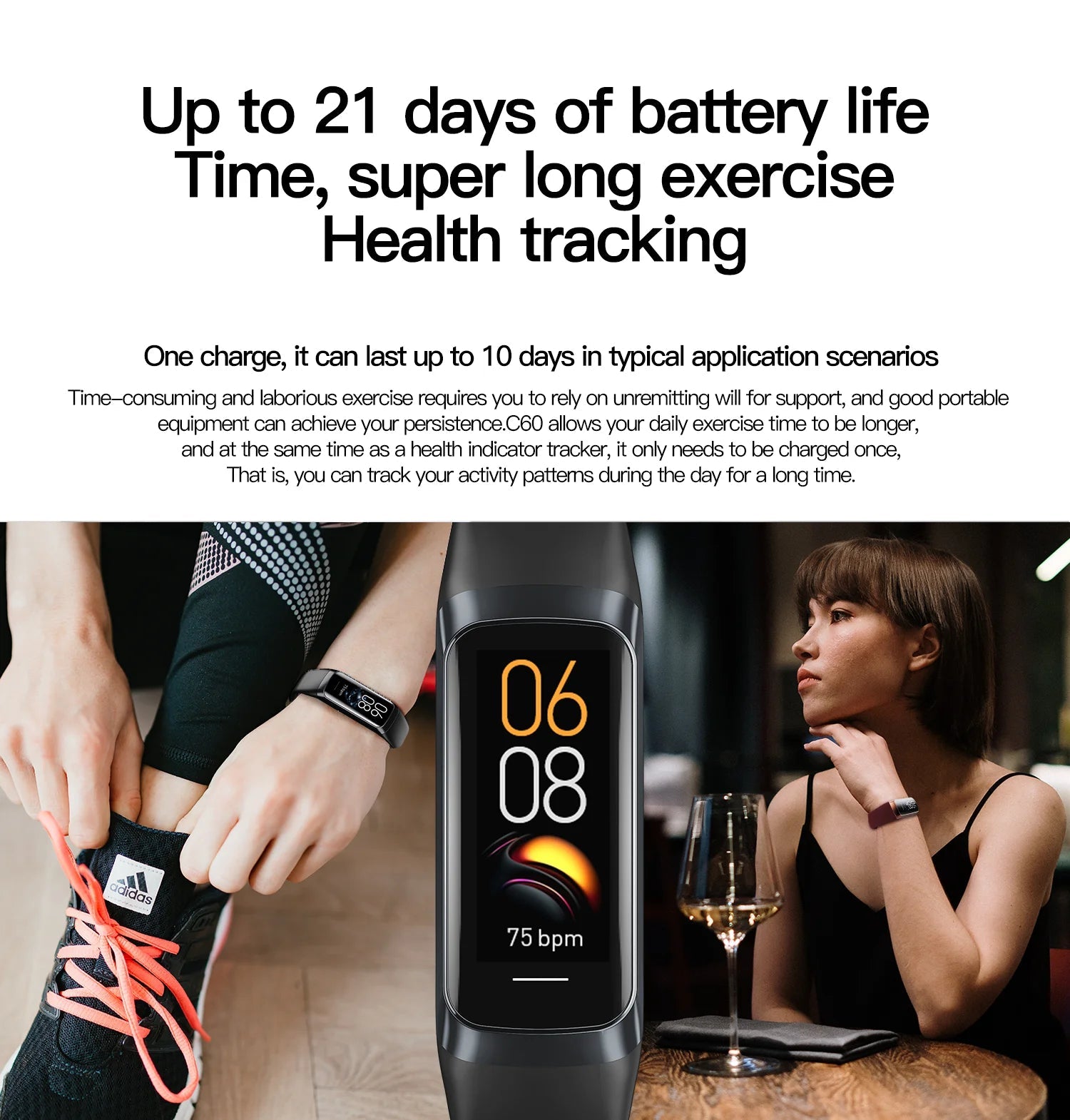 LIGE Amoled Smart Watch Men 2025 Smart Band Women Heart Rate Blood Smartwartch Waterproof Smart Bracelet Sport Fitness Tracker - Cozy & Co. Market