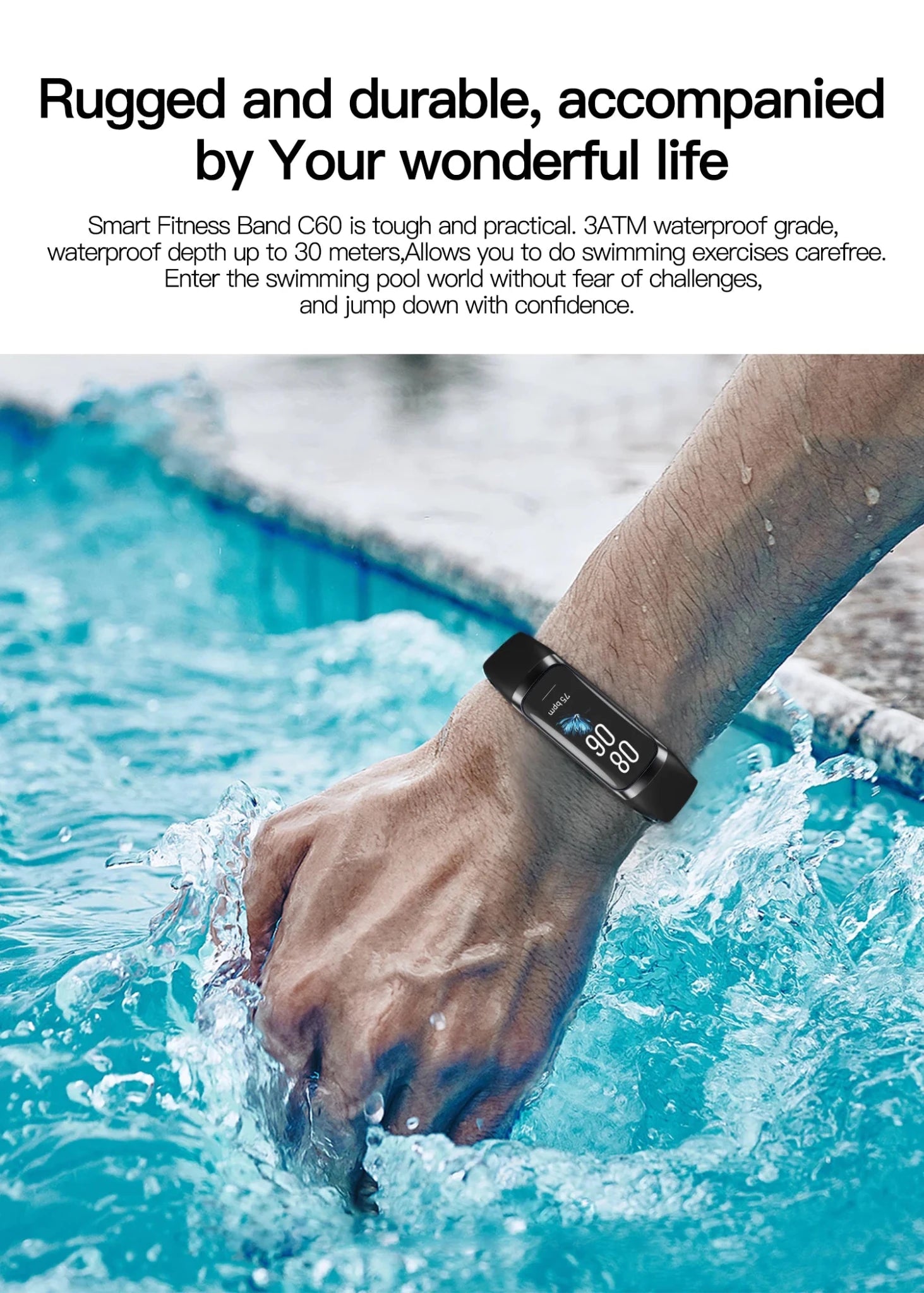 LIGE Amoled Smart Watch Men 2025 Smart Band Women Heart Rate Blood Smartwartch Waterproof Smart Bracelet Sport Fitness Tracker - Cozy & Co. Market