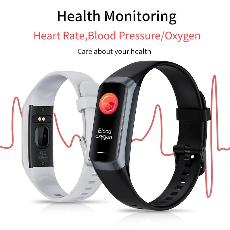 LIGE Amoled Smart Watch Men 2025 Smart Band Women Heart Rate Blood Smartwartch Waterproof Smart Bracelet Sport Fitness Tracker - Cozy & Co. Market
