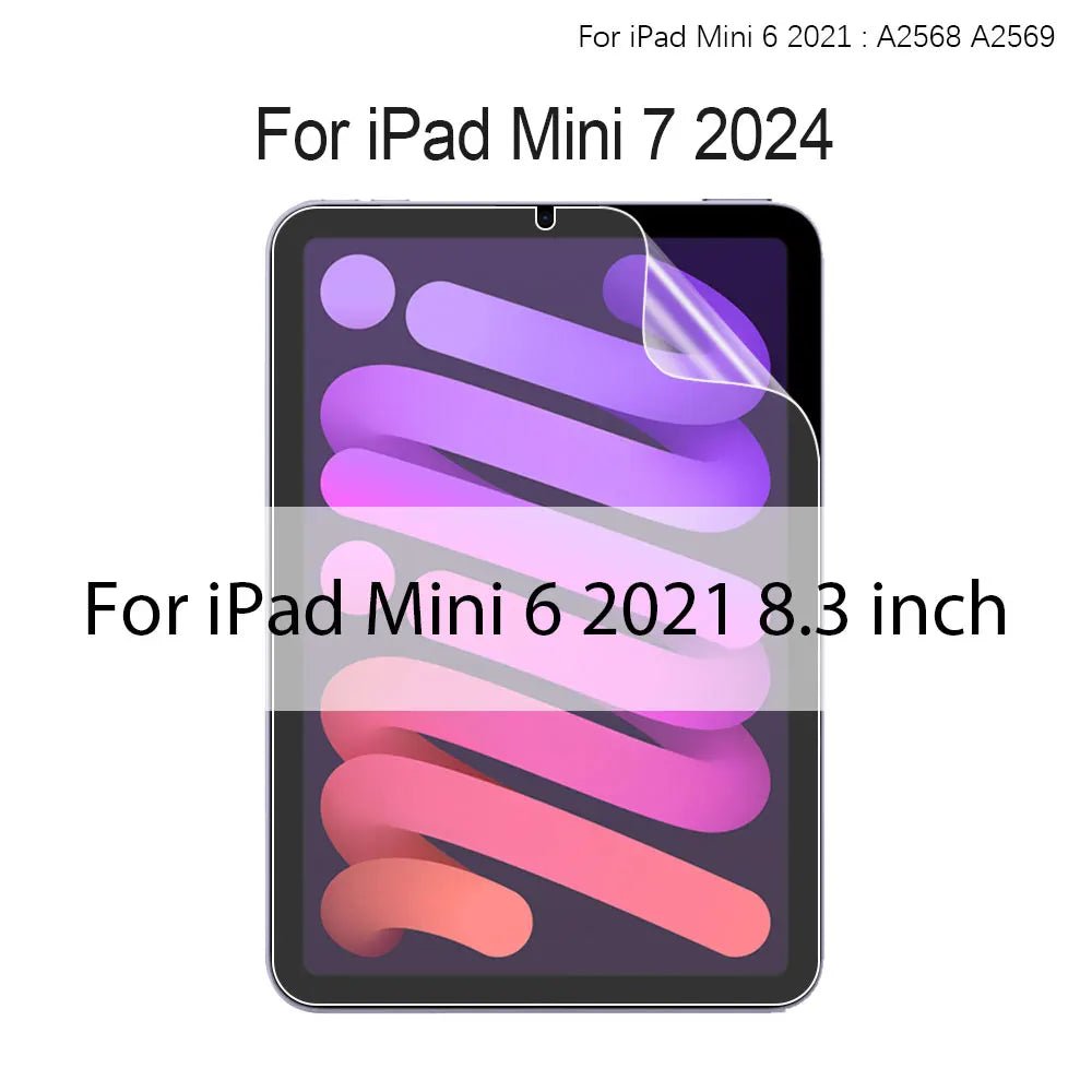 Like Paper Film Screen Protector For iPad Air 11 M3 A16 Pro 12.9 13 M4 M5 Air 3 4 5 10th 9th 8th Generation Mini 6 7 Accessories - Cozy & Co. Market