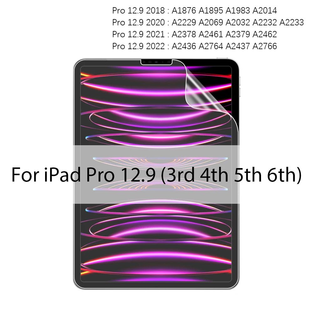 Like Paper Film Screen Protector For iPad Air 11 M3 A16 Pro 12.9 13 M4 M5 Air 3 4 5 10th 9th 8th Generation Mini 6 7 Accessories - Cozy & Co. Market