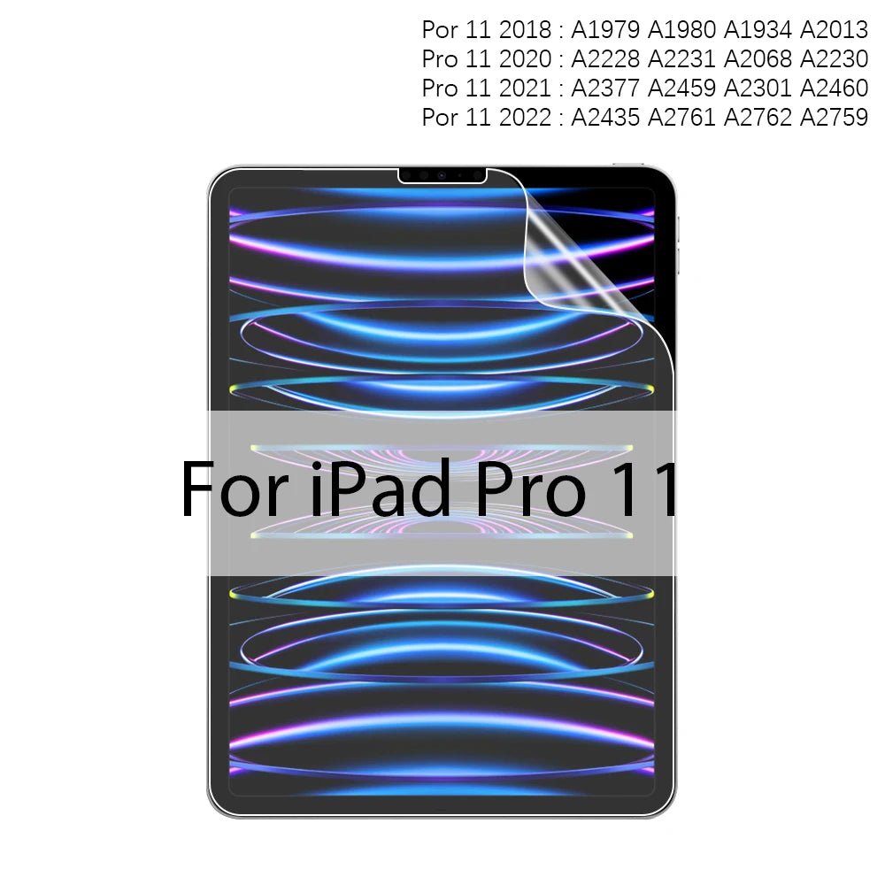 Like Paper Film Screen Protector For iPad Air 11 M3 A16 Pro 12.9 13 M4 M5 Air 3 4 5 10th 9th 8th Generation Mini 6 7 Accessories - Cozy & Co. Market