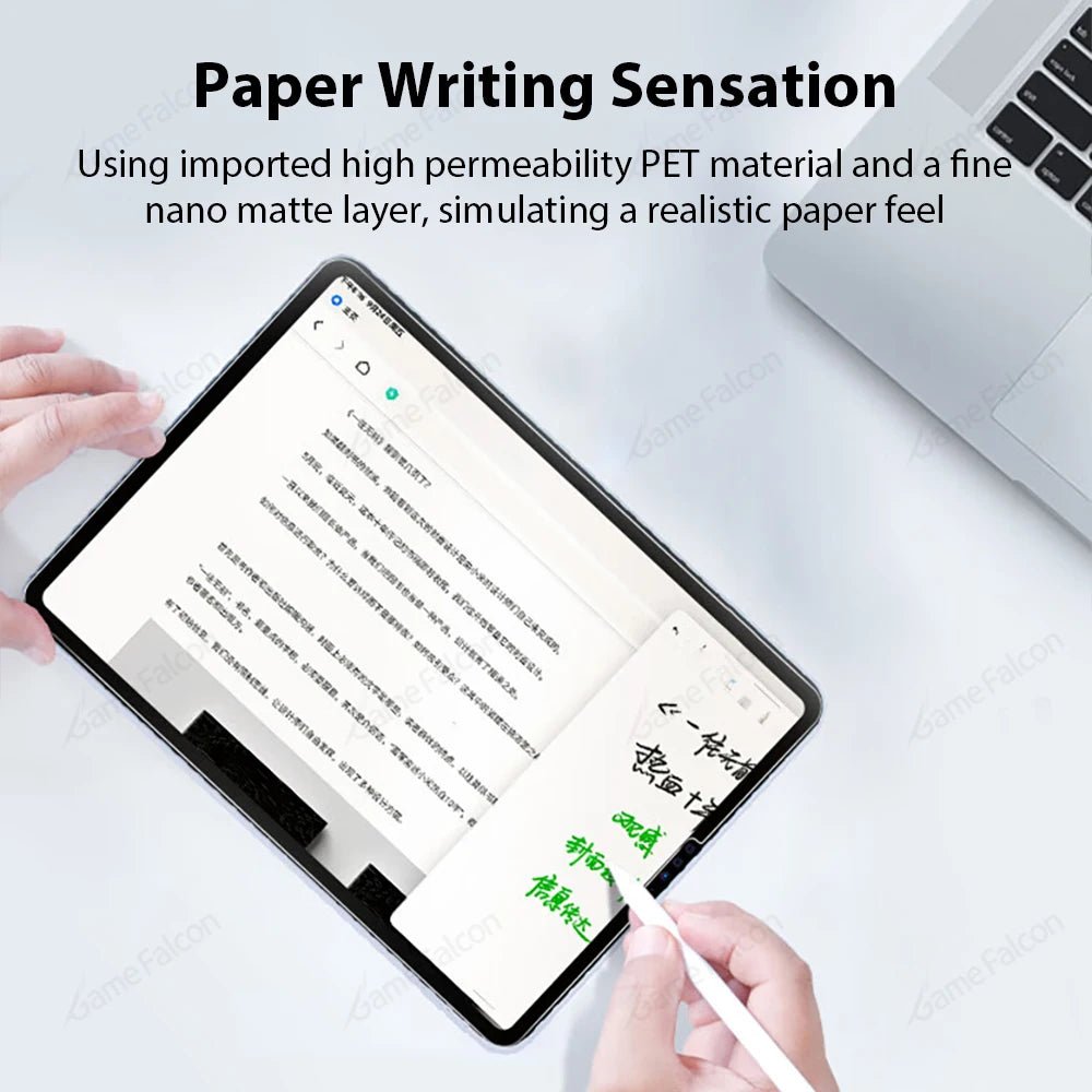 Like Paper Film Screen Protector For iPad Air 11 M3 A16 Pro 12.9 13 M4 M5 Air 3 4 5 10th 9th 8th Generation Mini 6 7 Accessories - Cozy & Co. Market