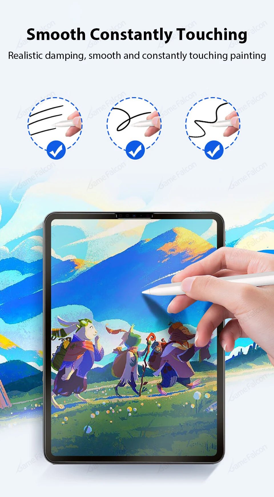 Like Paper Film Screen Protector For iPad Air 11 M3 A16 Pro 12.9 13 M4 M5 Air 3 4 5 10th 9th 8th Generation Mini 6 7 Accessories - Cozy & Co. Market