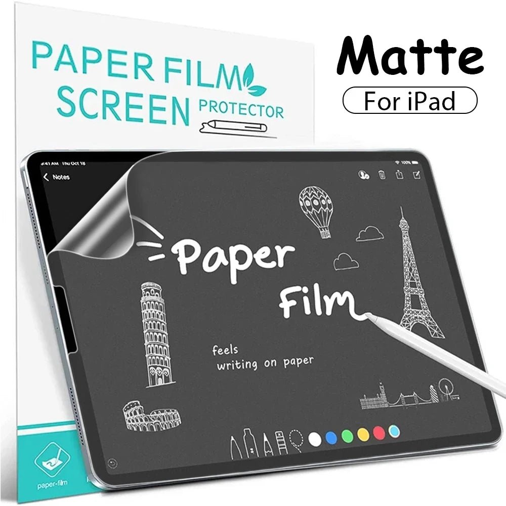 Like Paper Film Screen Protector For iPad Air 11 M3 A16 Pro 12.9 13 M4 M5 Air 3 4 5 10th 9th 8th Generation Mini 6 7 Accessories - Cozy & Co. Market