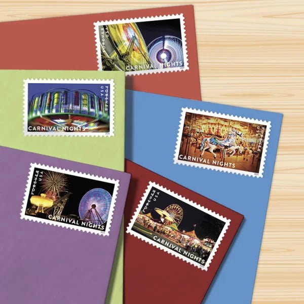 Limited Edition Us Forever Stamp Stickers USA Flag Flower Character Cartoon Vintage Postage Stamps Sticker for Collectors - Cozy & Co. Market