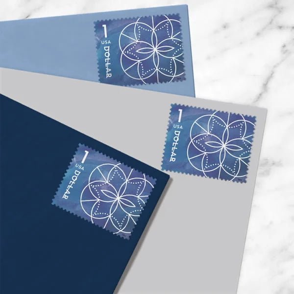 Limited Edition Us Forever Stamp Stickers USA Flag Flower Character Cartoon Vintage Postage Stamps Sticker for Collectors - Cozy & Co. Market