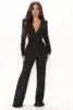 Liu Ming New Arrivals Women Sexy V Neck Tight Nightclub Bodysuit Sequin Jumpsuit - Cozy & Co. Market