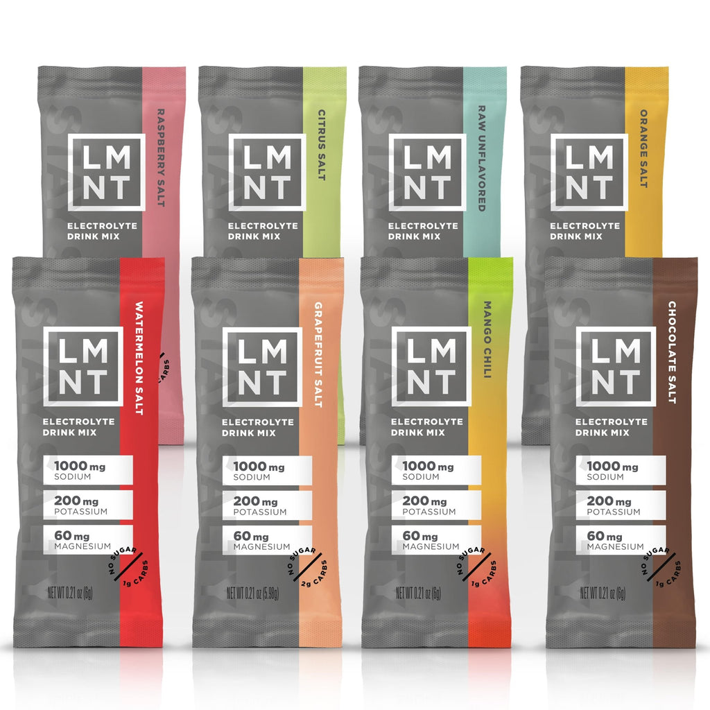 LMNT Keto Electrolyte Powder Packets | Paleo Hydration Drink Mix | No Sugar No Artificial Ingredients | Sample Pack| 8 Stick Packs - Cozy & Co. Market