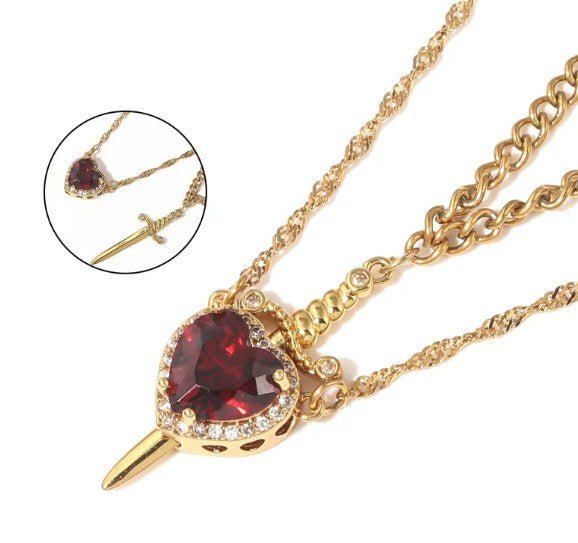 Love Dagger Necklace - Cozy & Co. Market