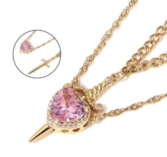 Love Dagger Necklace - Cozy & Co. Market