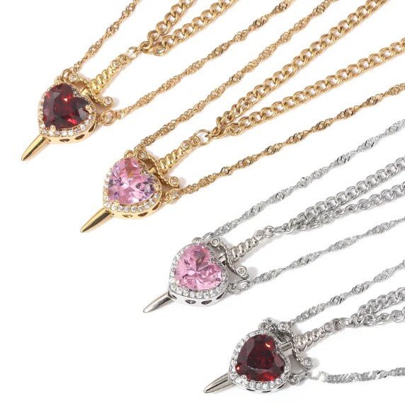 Love Dagger Necklace - Cozy & Co. Market