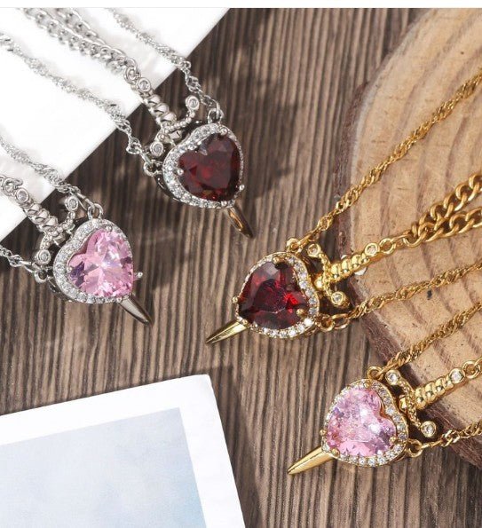 Love Dagger Necklace - Cozy & Co. Market