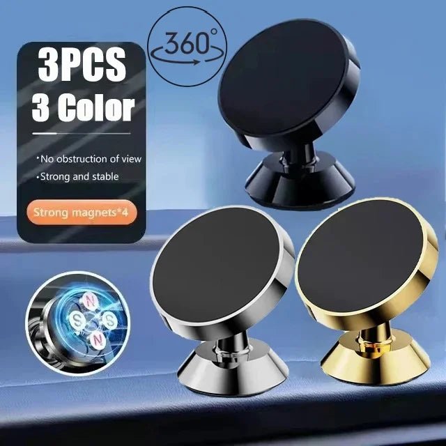 Magnetic Car Phone Holder Universal Car Phone Stand for iPhone Xiaomi Huawei Samsung Dashboard Wall Mounted Car Magnet Sticker - Cozy & Co. Market