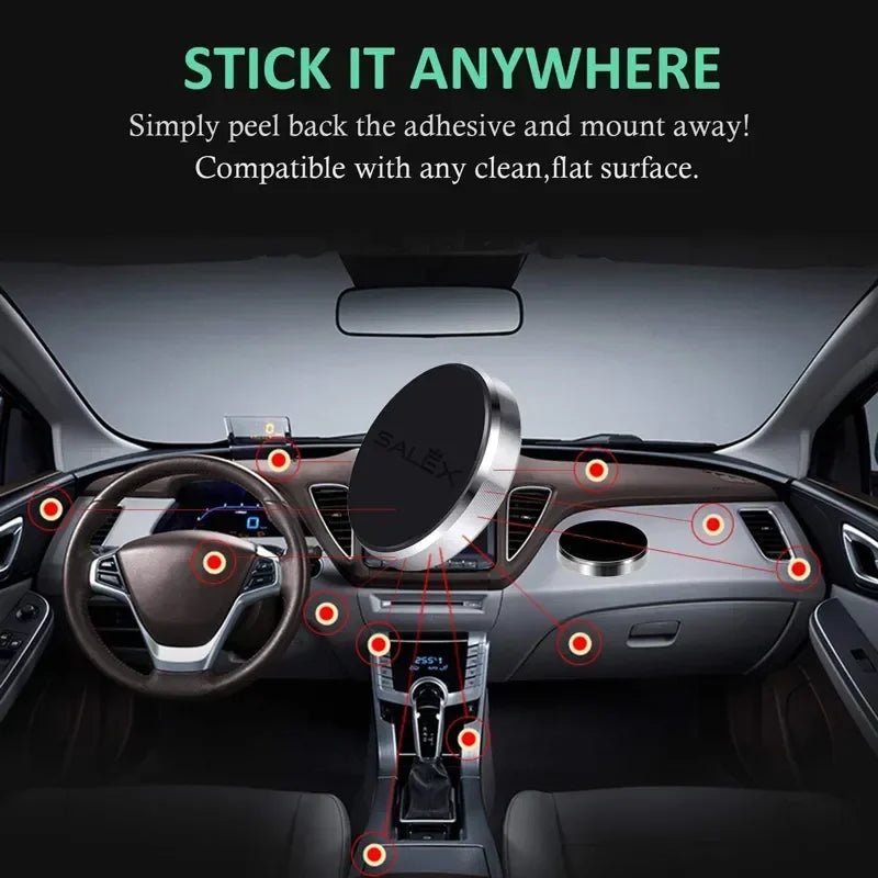 Magnetic Car Phone Holder Universal Car Phone Stand for iPhone Xiaomi Huawei Samsung Dashboard Wall Mounted Car Magnet Sticker - Cozy & Co. Market